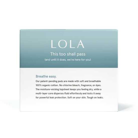 LOLA Ultra Thin Pads, Regular - 20ct